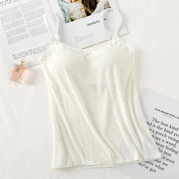 Blusa Regata com Sutiã Embutido [Compre 1 Leve 3] + Brinde Exclusivo