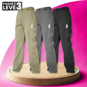 Calça Feminina Aurora em Malha de Seda Gelo e Poliéster - [Pague 2, Leve 3] + Brindes Exclusivos
