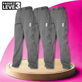 Calça Feminina Aurora em Malha de Seda Gelo e Poliéster - [Pague 2, Leve 3] + Brindes Exclusivos