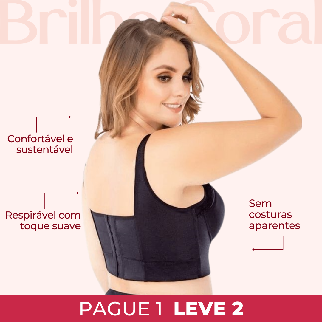 Kit 2 Sutiãs Passione com Efeito Modelador - O Número 1 em Sustentação e Conforto!
